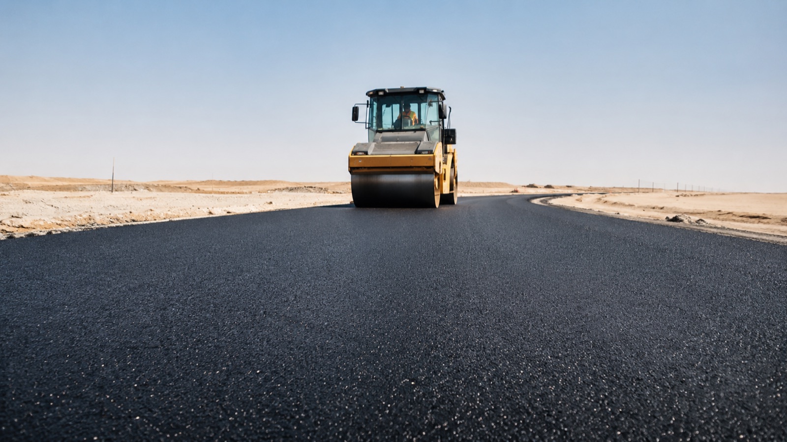 Graphene asphalt road